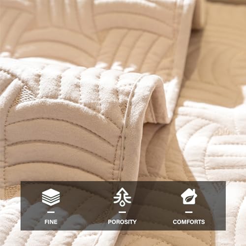Housse extensible antidérapante et lavable pour canapé