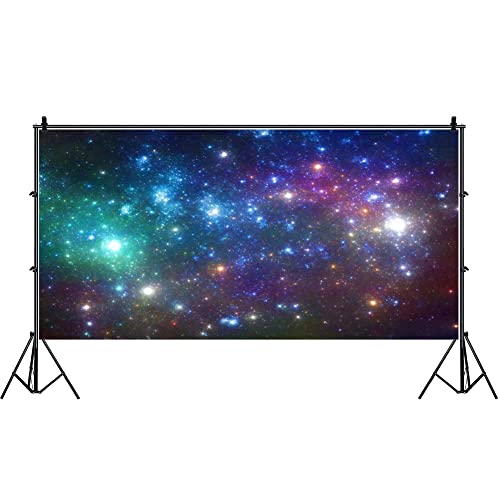 Nihilar 20x10ft Night Starry Sky Photography Backdrops Universe Nebula Background Outer Space Theme Galaxy Stars Newborn Baby
