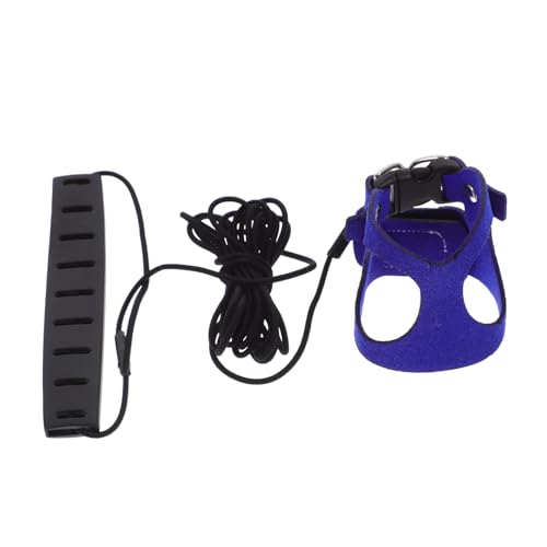 Abaodam 1 Set Comfortable Pet Vest Leash Set for Small Animals Bunny Harness with Traction Rope for Rabbits Squirrels and Ferrets