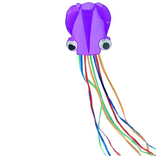 Cometa Gigante De Pulpo De 71 X 400 Cm – Material De Nylon Y Poliéster, Incluye 100 Metros De Línea, Perfecta Para Juegos Al Aire Libre