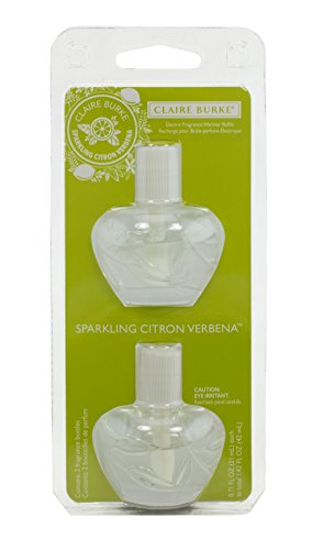 Sparkling Citron Verbena Electric Fragrance Warmer Refills by Claire Burke - 2016 STYLE