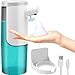 Dispenser di sapone automatico da 450 ml, dispenser di schiuma espansa USB, ricaricabile, impermeabile con sensore elettrico, 3 livelli di schiuma regolabili