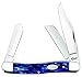 CASE XX WR Pocket Knife Stockman Sparxx Blue Pearl Kirinite Item #23435 - (10347 SS) - Length Closed: 3 7/8 Inches