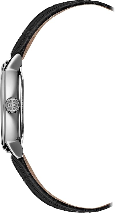 Raymond Weil Maestro Men's Automatic Watch, Ivory Dial with Silver Indexes, Stainless Steel, Genuine Brown Leather Strap, 39.5mm (Model: 2237-STC-65011)