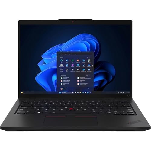 Lenovo ThinkPad L14, Notebook 14' Touch IPS WUXGA, Intel Core Ultra 7 255U, 16 GB DDR5, SSD 512 GB, Windows 11, Preto