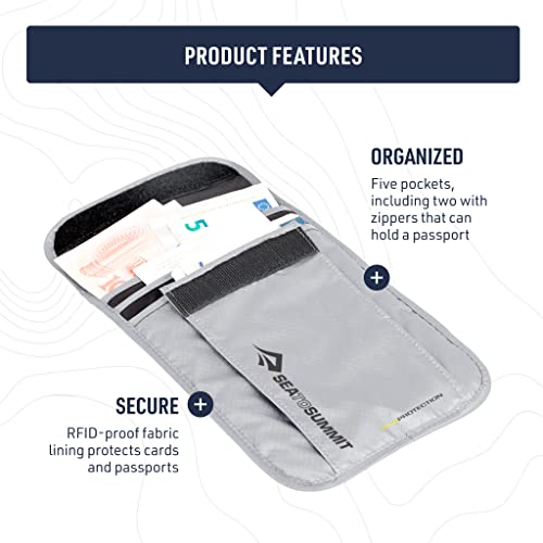Sea to Summit Travelling Light Neck Pouch RFID4