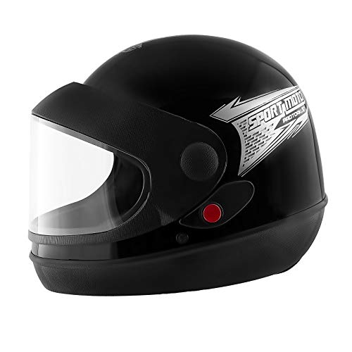 Pro Tork Capacete Sport Moto 60 Preto Fosco