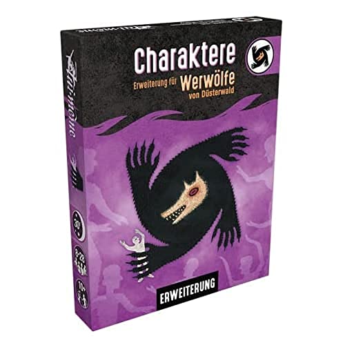 Zygomatic, Werwölfe von Düsterwald – Charaktere, Erweiterung, Partyspiel, Deduktionsspiel, 8-28 Spieler, Ab 10+ Jahren, 30+ Minuten, Deutsch