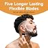 BIC Flex 5 Men's Disposable 5-Blade Razors, Pivoting Head and Precision Edging Blade, 4-Pack