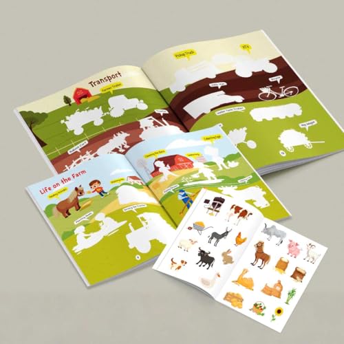 Image of My First Sticker Book - Farm - Activity Book for Kids - Stickers for Children - Age 3+ Years