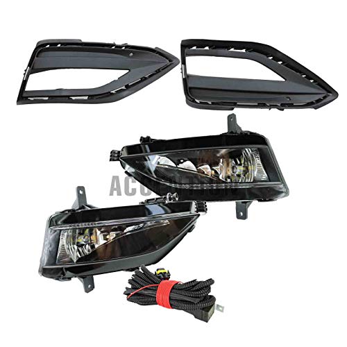 VW Jetta MK7 2019-2020 Fog Light Kit with Grille and Wiring