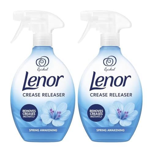 LENOR CREASE RELEASER 500 ml Trigger Import parfümiert und entfernt Falten von Stoffen Spring AWAKENING Frühlingserwachen
