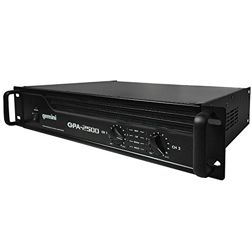Gemini GPA-2500 3000W Professional Dj Power Amplifier thumb #4