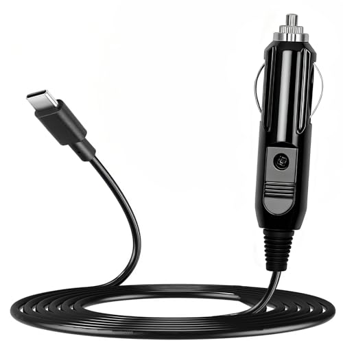 Metasources USB-C Car 12V DC Adapter Compatible with Garmin dezl OTR810 MT-S A04455 LGV810 dēzl OTR1010 A04456 LGV1010 MT-D 8' 10 inch Trucking GPS Truck Navigator Sat Nav Power Supply Charger