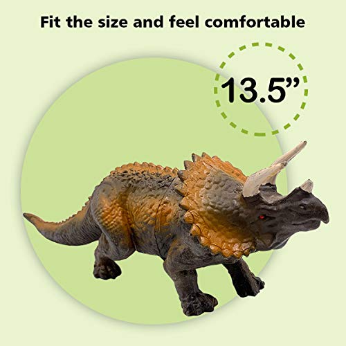 SYOSIN Dinosaur Figures Toy Realistic Educational Dinosaur Toys Set for Kids Children Set Birthday Present Party Supplies for 3 Years Old Up (10 Pack 6.5" to 11.5") - Thumbnail 3