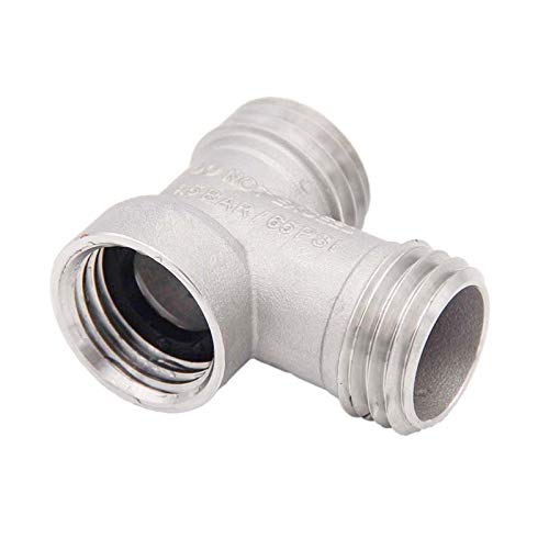 Semfeil Brew 304 Stainless Steel Carbonation Cap Tee Fit Soft Drink Pet Bottles Homebrew Kegging Beer thumb #3