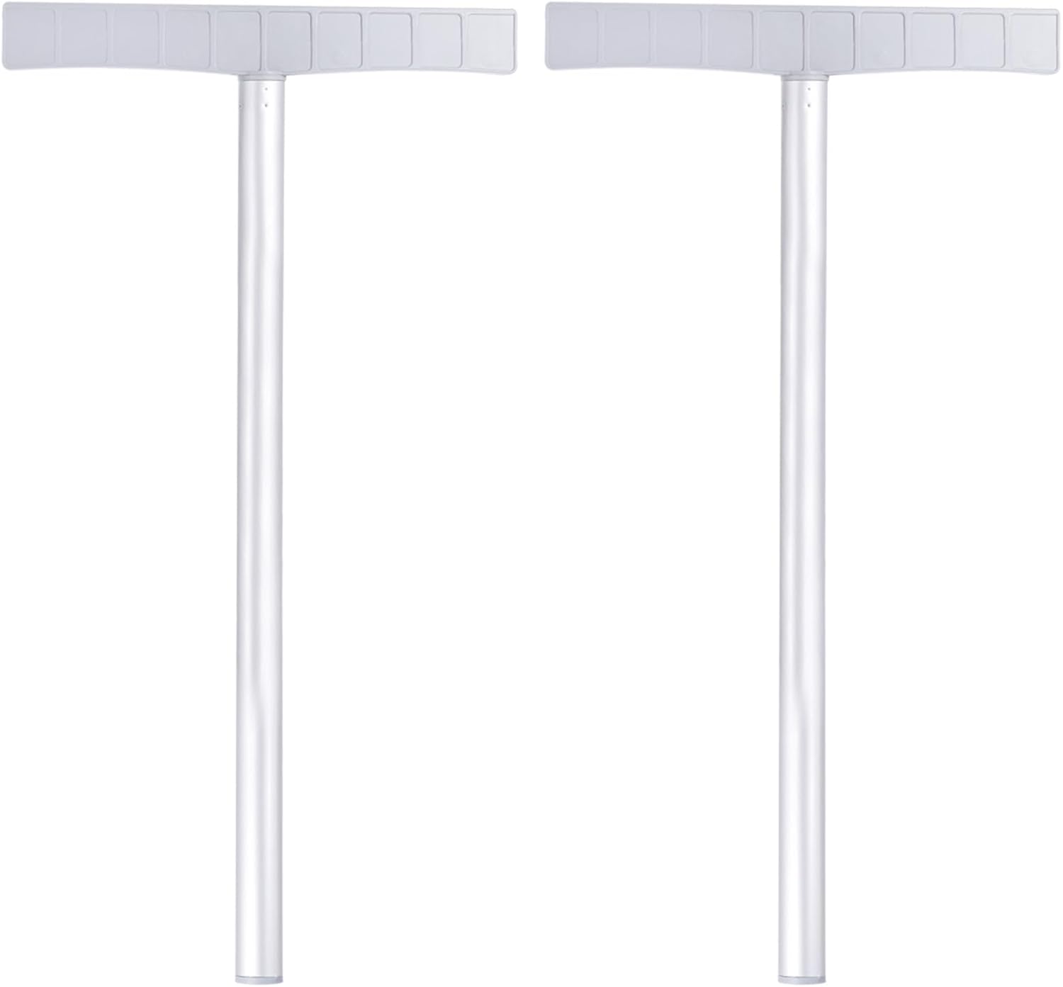 PATIKIL 32" Handheld Sign Holder 2Pcs Sign Stands Airport Pick Up Welcome Sign Tour Guide Pole for Sports Meeting Exhibition Ceremonies