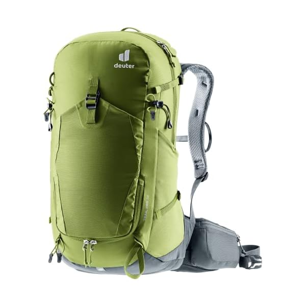 Deuter Trail Pro 33L Backpack I Day Pack for Hiking, Multi-Day Tours & Trekking - Meadow-Graphite