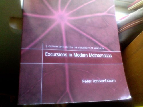 Excursions in Modern Mathematics Custom Edition... 1256328286 Book Cover