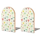 Motif imprimé : le serre-livres en bois robuste est imprimé avec différents motifs uniques, qui sont différents des autres serre-livres purs. Avec le motif unique, vous pouvez acheter le bon cadeau pour Noël, la fête des pères, la fête des mères, un anniversaire.