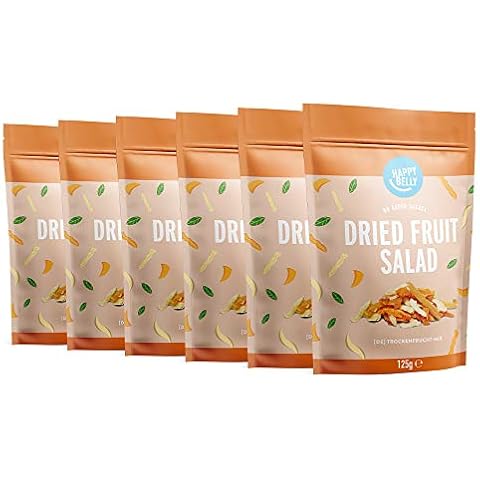 Amazon-Marke: Happy Belly Trockenfrucht-Mix, 6 x 125g Cover