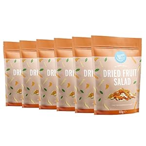 Amazon-merk: Happy Belly droogvruchtenmix, 6 x 125 g