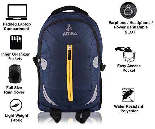 Buy ADISA inch Laptop Backpack Office Bag College Travel Back