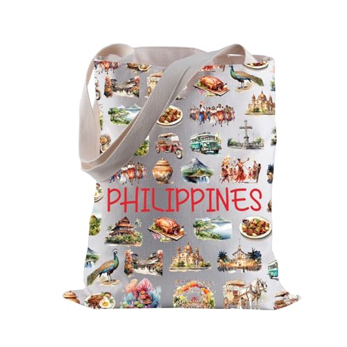 Philippines Shopping Bag Philippines Travel Gift Philippines Pride Gift Philippines Vacation Gift Philippines Food Lovers Gift (Philippines)