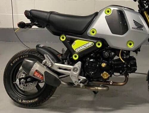 KEMIMOTO Grom Fender Eliminator Kit with License Plate Bracket in