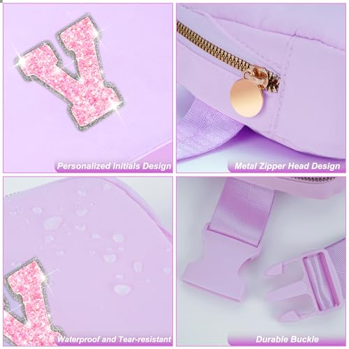 Image of Uygafly Gift for Teen Girls Kids Daughter Her - Birthday Gifts for 3 4 5 6 7 8 9 10 11 12 13 Year Old Girls,Fanny Pack Crossbody Bag Purse Belt Bag Cute Trendy Stuff | Lavender,V