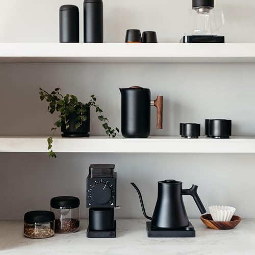 Fellow Ode Gen 2 64mm Flat Burr Coffee Grinder, Single Dose, 31 Grind Settings, Electric, Stainless Steel, Quiet & Anti-Static for Pour Over, French Press & Cold Brew – Matte Black — view 5
