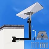 Starlink Mount, Telescoping Gen 3 Starlink Wall Mount, Starlink Standard Mounting Kit-Include Starlink Gen 3 Pipe Adapter