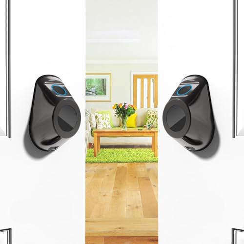 Serrure de porte intelligente à empreintes digitales avec pêne dormant étanche - 7