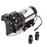 USA Adventure Gear ProGear 5500 High Performance Professional Grade Water Pump | Made in the USA | 12 Volt DC | 5.3 GPM | 14 Foot Lift | Self-Priming | Potable Water Use | RV, Boat, Plumbing
