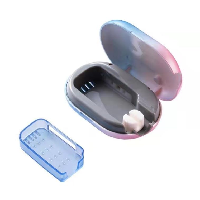 Sky Blue SSR UV Portable Toothbrush Holder