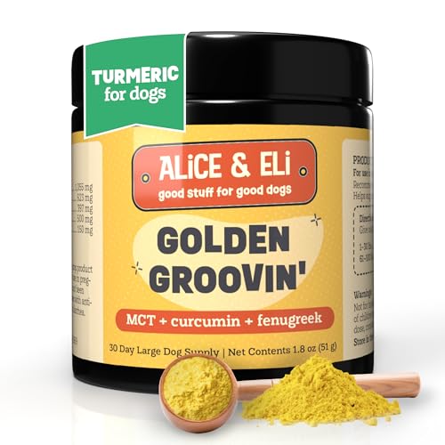 Alice & Eli Golden Groovin' - Turmeric for Dogs - Natural Immune ...