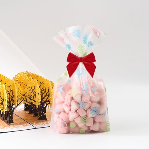 Aoyom 50 PCS Red Velvet Christmas Bows for Gift Wrapping by Aoyom - Used condition - Image 9