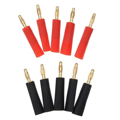 Câble de haut-parleur raccordé proprement via ce connecteur banane 4mm