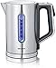 Severin 3418 Hervidor de Agua Digital, 3000 W, 1.7 L, Stainless Steel, Acero Inoxidable Cepillado/Negro