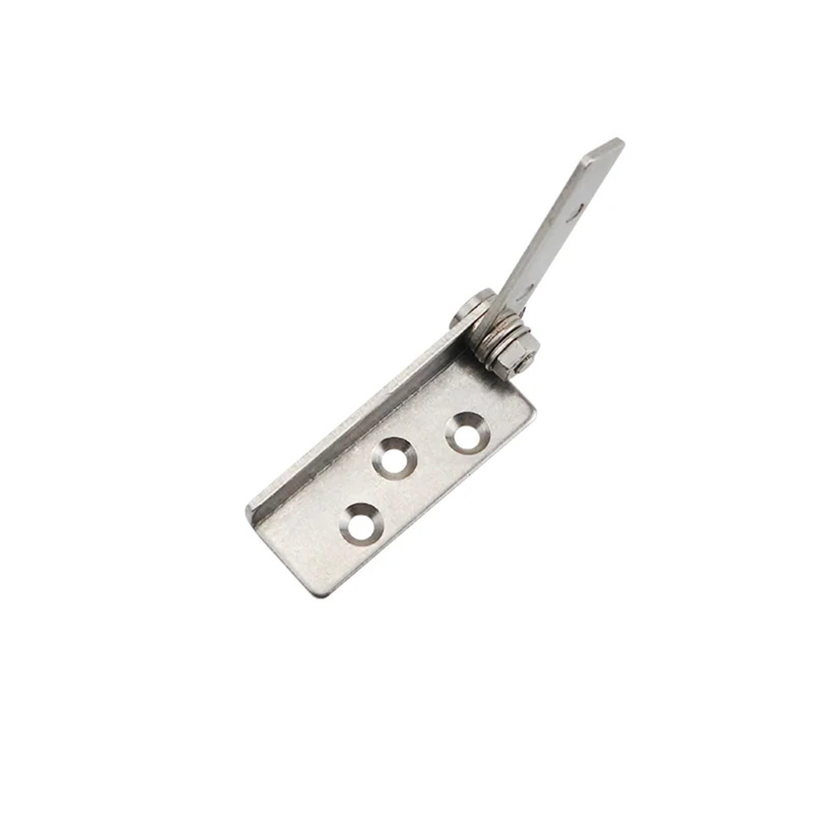 Rmwkrmogrf 0.5N.m(5Kgf.cm)-L Adjustable Torque Stainless Steel Accessory Damping Hinge Equipped Free Stop Function 1Pcs(0.5N.m(5Kgf.cm)-L)