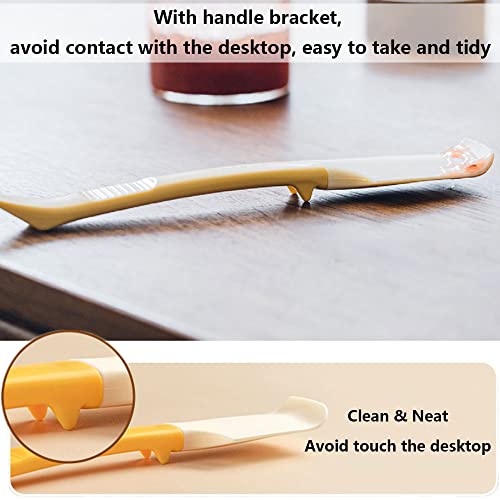 Silicone Jam Spreader Spatula with Can Opener End, Multi Purpose Spreaders for Jar, Peanut Butter Jelly Spreader, Chocolate Spreader Mixing Scraper, Spread with Clean Hands By Simple Spreading - image 5