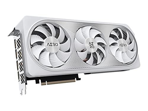 Image of GIGABYTE GeForce RTX 4070 Aero OC 12GB Graphics Card - 12GB DDRX6 21Gbps 192bit, PCI-E 4.0, Core 2565Mhz, DisplayPort 1.4, HDMI 2.1a, NVIDIA DLSS 3, GV-N4070AERO OC-12GD