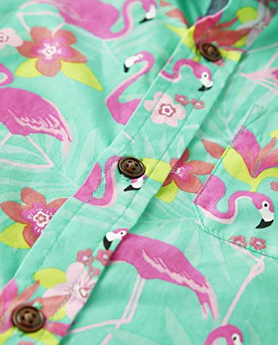 Image of Gymboree,Matching Family Short Sleeve Button Up Shirt