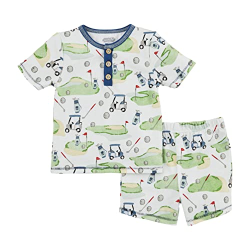 Mud Pie Baby Boys Golf Pajama Set