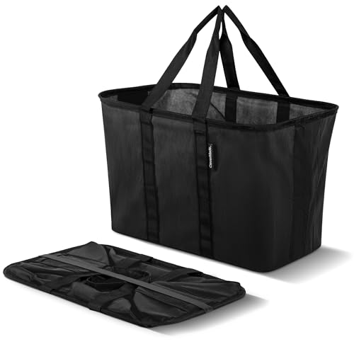 Image of CleverMade EcoBasket Collapsible Tote Basket - Reusable Grocery Tote