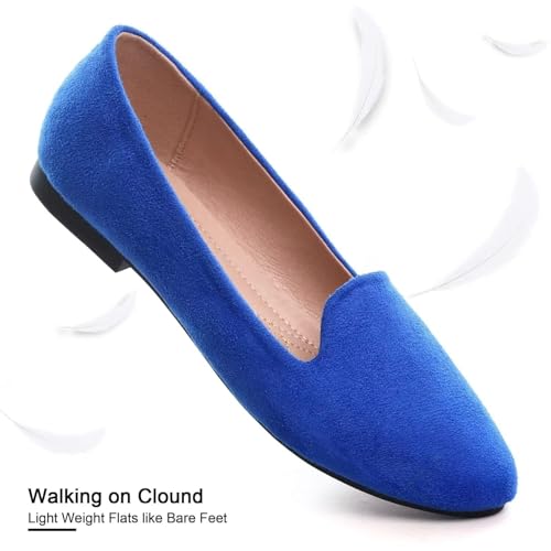 Image of SAILING LU Women Round Toe Comfortable Ballet Flats | Shoes for Women, Dressy, Slip-ons, Loafers