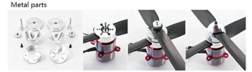 Contra-Rotating Motor CRM Motor CR23M 1550KV with Spinner and Prop