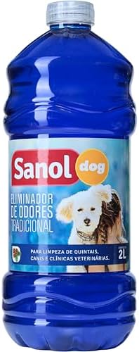Sanol Dog Eliminador De Odores Para Cães E Gatos Tradicional 2 Li...