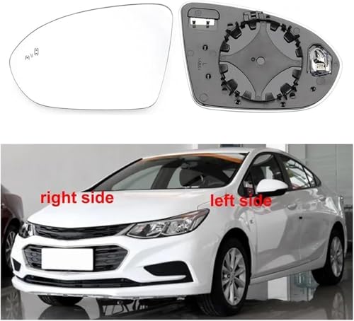 Avertissement d'angle mort sur verre de rétroviseur pour Cruze