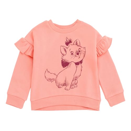 Image of Disney Girls Fleece Sweatshirt and Jogger Pants Outfit Set Newborn to Big Kid Sizes (Newborn - 14-16)